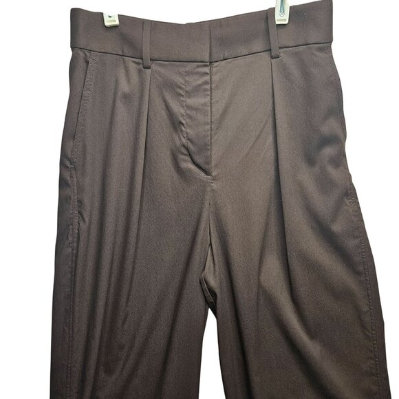 Lululemon Wide Leg Brown Trousers Size 4 - Picture 6 of 10